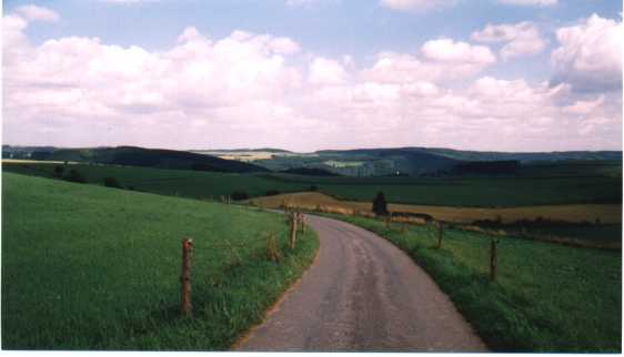 de laatste kilometers naar burg reuland